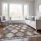 Homeroots 8' X 10' Brown Ivory And Taupe Southwestern Washable Indoor Outdoor Area Rug 615125 - alternate 8