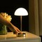 Jonathan Y Xavier 12.5" Modern Minimalist Iron Rechargeable Integrated Portable LED Table Lamp, Nickel/White JYL7109A - alternate 8