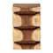 Bali & Pari Eliada Hand-carved Suar Wood Side Table 259-14284-ZORO - alternate 9
