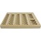 Controltek 6-Denomination Self Counting Loose Coin Tray, 6 Coin Compartment(s), Tan, Plastic 500023 - alternate 1