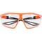 Bouton Optical Bio-Based Full Frame Safety Glasses w/Orange Frame, Clear Lens, Anti-Scratch/FogLess 3Sixty Coating 250-15-0520 - alternate 4