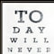 Homeroots Eye Chart I 3 Black Framed Print Wall Art 407447 - alternate 4