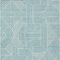 Homeroots 10' X 14' Teal Blue And Ivory Abstract Washable Indoor Outdoor Area Rug 594964 - alternate 5