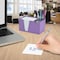 Acrimet Desktop Organizer Pencil, Pen, Paper, Clip, Caddy Holder (Plastic) (Paper Included) (Purple Color) 954.LO - alternate 7