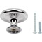 Designperfect 1-5/16 Diameter Round Cabinet Knob, Polished Chrome DPA-R38KPC - alternate 4
