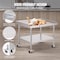 Vevor Double Overshelf Stainless Steel Overshelf 2-Tier 12"x48" for Prep Table LJ1220*300 - alternate 3
