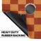 Jonathan Y Peater Classic Casual Commercial Natural Coir Natural/Red Checker 3 ft. x 5 ft. Area Rug NRF110A-3 - alternate 4