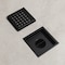 Vigo Elan Square Shower Drain in Matte Black VG07004MB - alternate 5