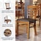 Flash Furniture HERCULES Ladder Back Cherry Wood Restaurant Chair - Mocha Vinyl Seat XU-DGW0005LAD-CHY-MCHV-GG - alternate 7