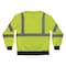 Ergodyne L Lime Type R, Class 3 Essential Hi-Vis Zip-Up Hoodie 8312BK - alternate 7