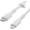 Belkin SILICONE, USB-C TO LTG, 1M, WHT CAA009BT1MWH - alternate 6