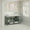 James Martin Vanities Breckenridge 60 in. Single Vanity, Smokey Celadon, w/ 3 CM Carrara Marble Top 330-V60S-SC-3CAR - alternate 4