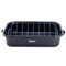 Oster Castillo 17 x 12 Inch Enamel on Steel Baking Pan with Removable Rack in Blue 143751.02 - alternate 4
