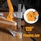 Powertec 12 Inch Bar Clamps w/ 440 lb Capacity, Quick-Release Woodworking Clamps w/ Aluminum Jaws, 2PK 72122 - alternate 7