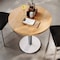 Flash Furniture Bennett 30 in Round Solid Wood Indoor Tabletop in Natural with 18 in Round Dining Height GSF-RD30-NAT-TR18S-GG - alternate 6