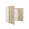 Cambridge Radiance 30 in. W x 12 in. D x 36 in. H Ready to Assemble Slab Wall Kitchen Cabinet in Light Oak SA-W3036-LO-KIT - alternate 6