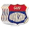 Signmission Gus's Workshop, 4 inch X 4 inch, Vinyl Decal, 5PK SHI-D-5PACK-4-489-GUS - alternate 1