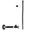 Westbrass Supply Kit - 1/2" IPS x 3/8" OD x 15" Matte Black D103K15-62 - alternate 1