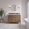James Martin Vanities Brittany 48" Single Vanity, Pecan w/ 3 CM Eternal Jasmine Pearl Silestone Top 655-V48-PCN-3EJP - alternate 7