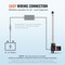 Vevor Linear Actuator 12V 16In Heavy Duty 1320lbs/6000N 0.19 in/s IP44 Protection OK628-6000N - alternate 6
