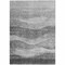 Homeroots 10' X 14' Gray And Charcoal Abstract Washable Indoor Outdoor Area Rug 604982 - alternate 5
