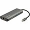 Startech.Com USB-C MULTIPORT ADAPTER TO 4K HDMI, GBE, 2 USB-A, USB-C DATA/60W POWER DELIVERY DKT30CSDHPD3 - alternate 1