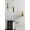 Kingston Brass Wall Mount Pot Filler Faucet with Knurled Handle, Polished Brass KS3102RKX - alternate 4