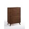 Homeroots 32in Brown Accent Chest With Four Drawers 473068 - alternate 1