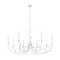 Z-Lite Aslin Textured White 8 Light Chandelier 830-42TXWH - alternate 4