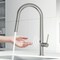 Vigo Greenwich Single-Handle Pull-Down Sprayer Kitchen Faucet with Touchless Sensor in Stainless Steel VG02029STS - alternate 6