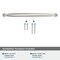 Amerock Kane 10-1/16 inch 256mm Center-to-Center Satin Nickel Cabinet Pull BP53810G10 - alternate 2