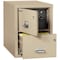 Fire King Fireking Fireproof 2 Drawer Vertical Safe-In-File Legal 20-13/16"Wx31-9/16"Dx27-3/4"H Parchment 2-2131-CPASF - alternate 3