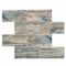 Apollo Tile Blue Beige 11.5 in x 11.5 in Recycled Glass Matte Floor and Wall Subway 9.18 sqft/case, 10PK APLNNR8804BLA - alternate 1
