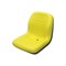 Uni Pro John Deere 124 Bucket Seat, Yellow Vinyl 8019 - alternate 1