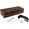 Lavish Home Floating Wood Shelves Set of 6 Shelves for Living Room, Kitchen, Bedroom, or Bathroom Decor 80-FLT-20 - alternate 7