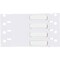 Brady BSP45 Series PermaSleeve Low Smoke Zero Halogen Wire Marking Sleeves, 0.125 in. Dia x 1 in. W, White SA-2LSZH-125-1-WT - alternate 2