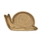 Homeroots 7in Antiqued Gold Cast Iron Snail Trinket Tray 634799 - alternate 6