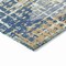 Homeroots 3' X 5' Navy Blue And Beige Geometric Washable Indoor Outdoor Area Rug 632005 - alternate 7