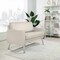 Office Star Products Sofa, CreamFauxLeather350lbCapUnassembled SL5602-PD28 - alternate 6