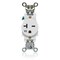 Leviton Single Receptacle Outlet, 20A, White, 250V W5461-W - alternate 1