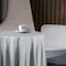 Smarty Had A Party 84 Silver Round Disposable Plastic Tablecloths 96 Tablecloths, 96PK 823270-SV-CASE - alternate 1