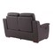 Homeroots 67in Brown Faux Leather Manual Reclining Loveseat 343909 - alternate 5