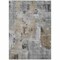 Homeroots 5' X 8' Gray Ivory And Brown Abstract Washable Indoor Outdoor Area Rug 596867 - alternate 7