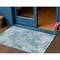 Homeroots 3' X 5' Blue And Teal Blue Abstract Washable Indoor Outdoor Area Rug 609834 - alternate 1