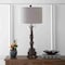 Jonathan Y Carlisle 33.5" Resin/Acrylic LED Table Lamp, Antique Brown JYL3030A - alternate 5