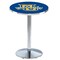 Holland Bar Stool Co 36" Chrome Marquette Pub Table, 36" dia. Top L214C3636Mrqtte - alternate 1