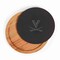 Picnic Time Family Of Brands NCAA Virginia Cavaliers Insignia Acacia and Slate Cheese Board & Knife Set 959-00-512-593-0 - alternate 2