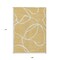 Homeroots 9' X 12' Gold And Ivory Abstract Washable Indoor Outdoor Area Rug 597479 - alternate 5