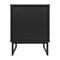 Flash Furniture Square 17 in W, 19 in L, Black EV-ST4043-ZZ-BLK-GG - alternate 5