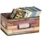 Teacher Created Resources Reclaimed Wood Design Small Storage Bin 20913 - alternate 1